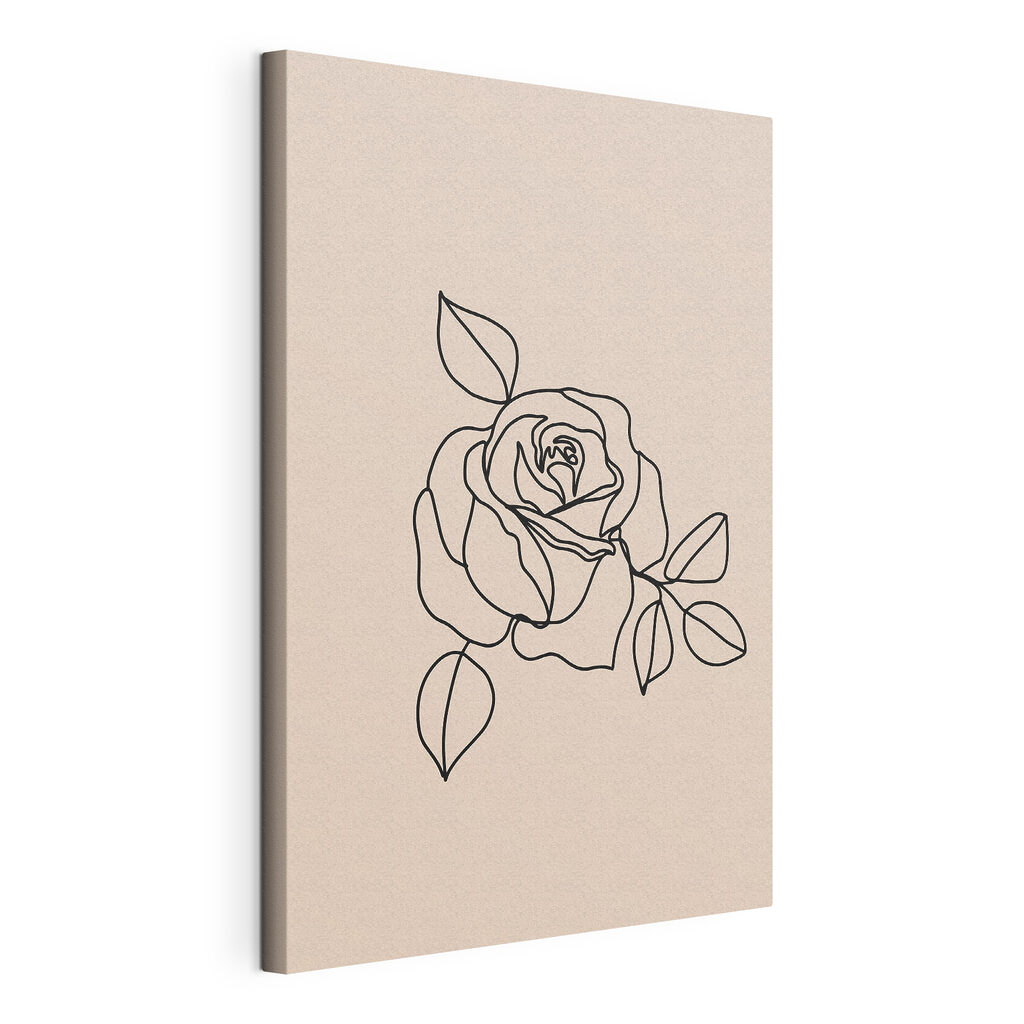 Drawing of a rose Drawing of a rose