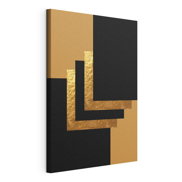 Cuadros Abstracción geométrica metálica y brillante (SKU: s36472) Cuadros Cuadros Abstracción geométrica metálica y brillante (SKU: s36472)