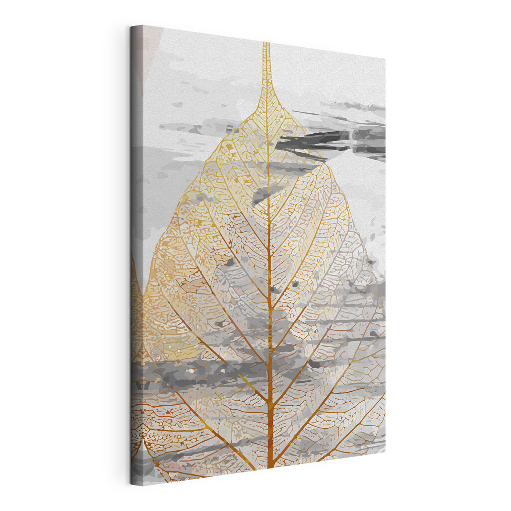 Delicate leaf design in soft colors Delicate leaf design in soft colors