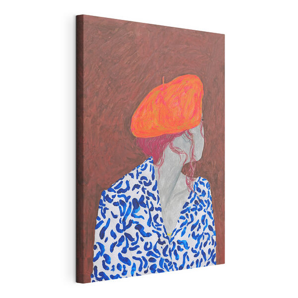 Cuadros Un cuadro en el que aparece una mujer con sombrero (SKU: s36553) Cuadros Cuadros Un cuadro en el que aparece una mujer con sombrero (SKU: s36553)