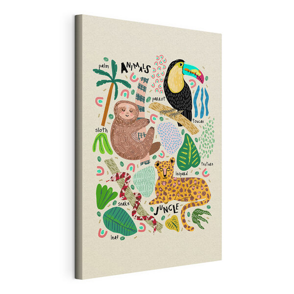 Cuadros Un conjunto de animales y plantas (SKU: s36593) Cuadros Cuadros Un conjunto de animales y plantas (SKU: s36593)