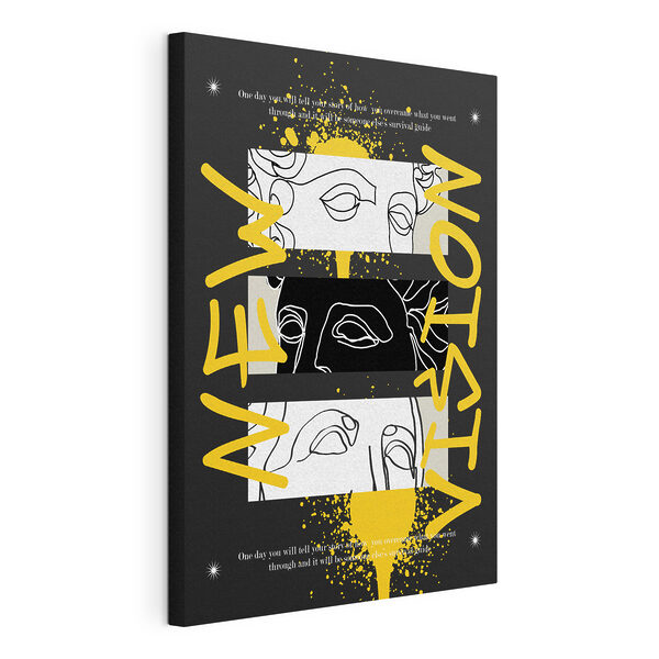 Cuadros Diseño gráfico de un rostro (SKU: s36616) Cuadros Cuadros Diseño gráfico de un rostro (SKU: s36616)