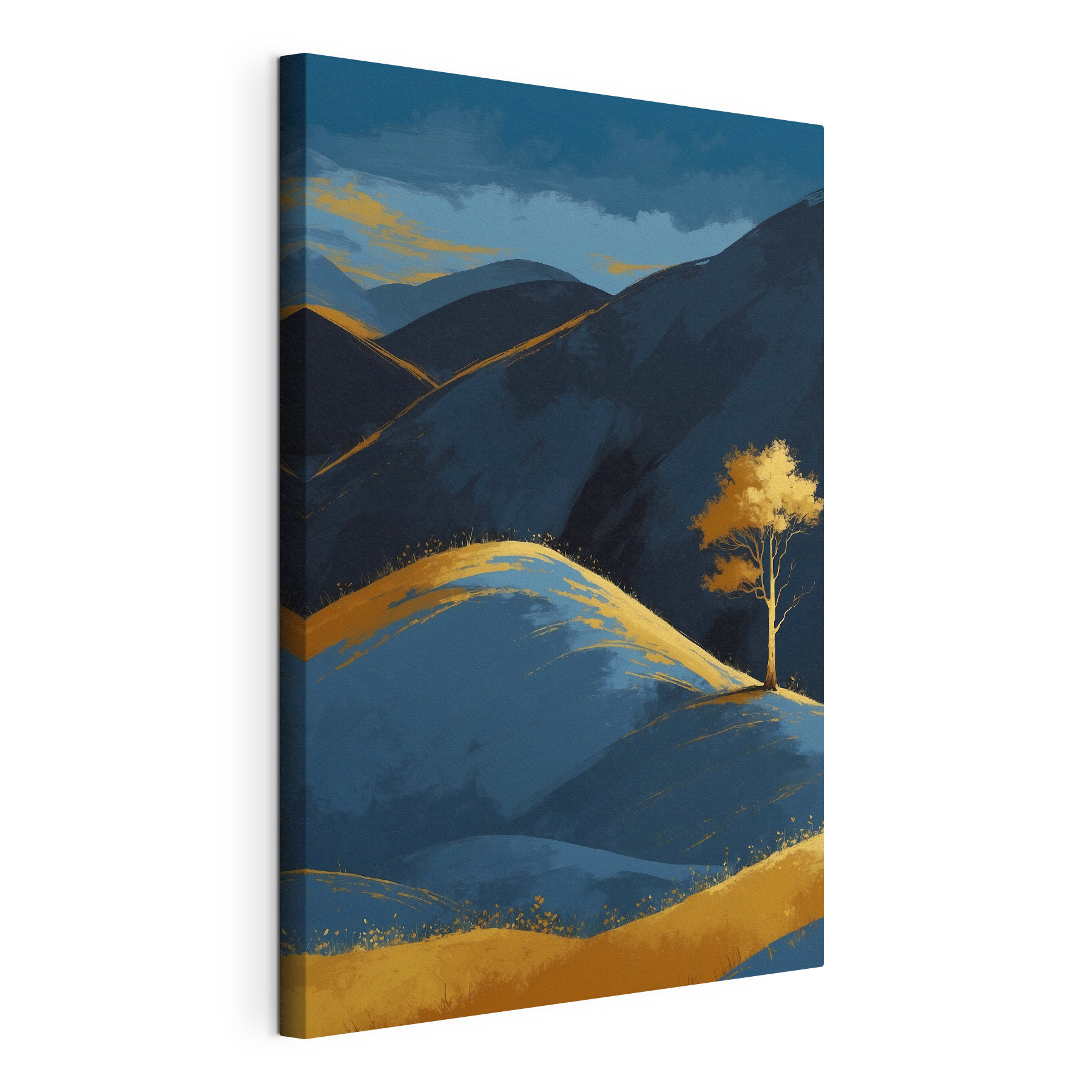 Tree on a hill