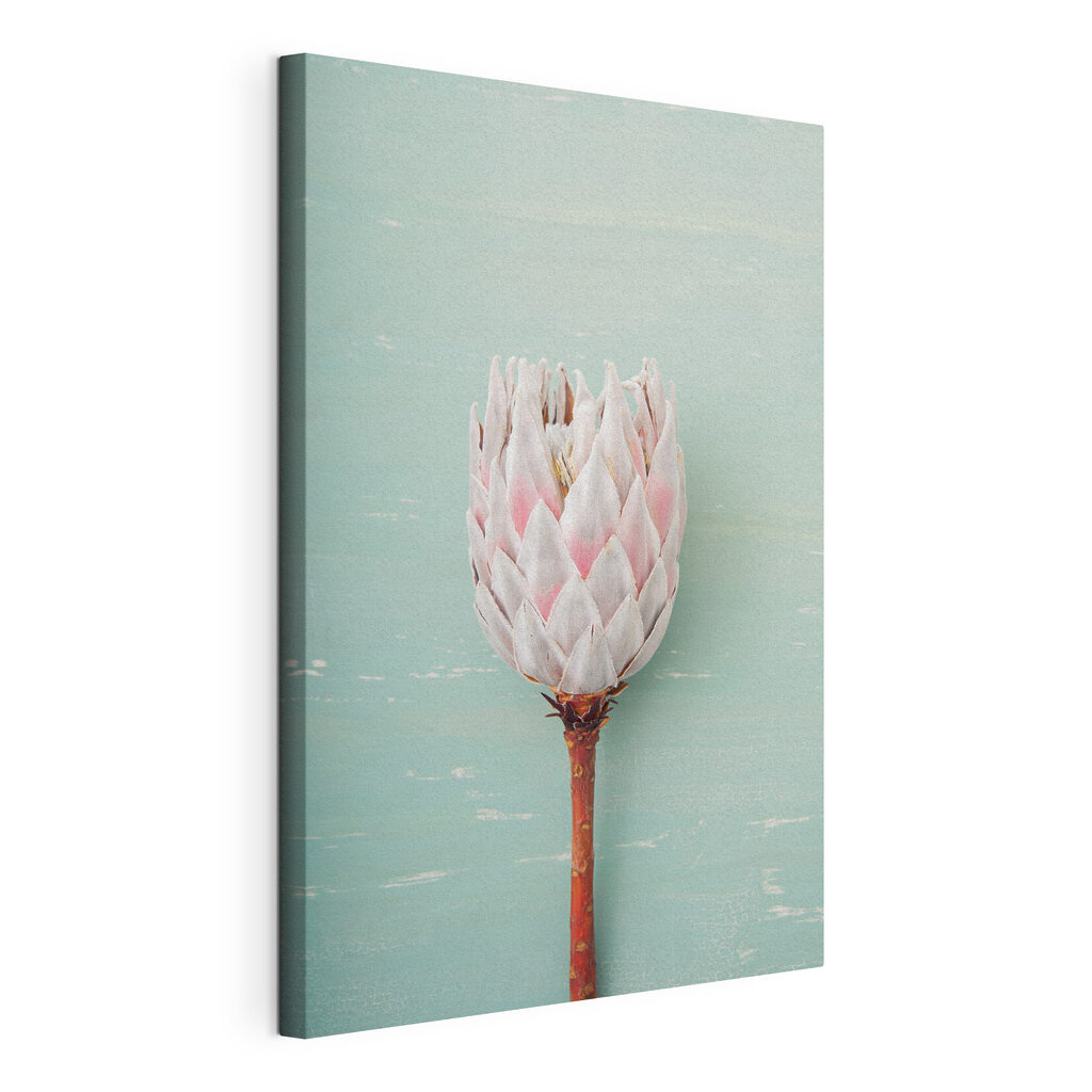 A flower on a stick A flower on a stick