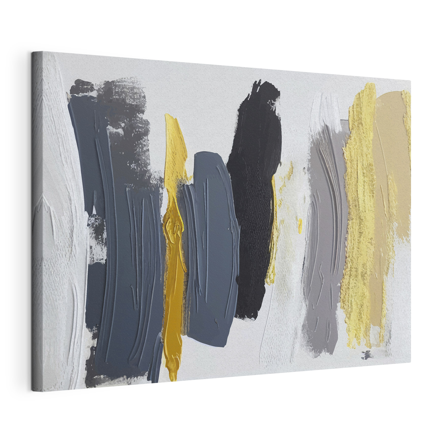 A painting of different colors