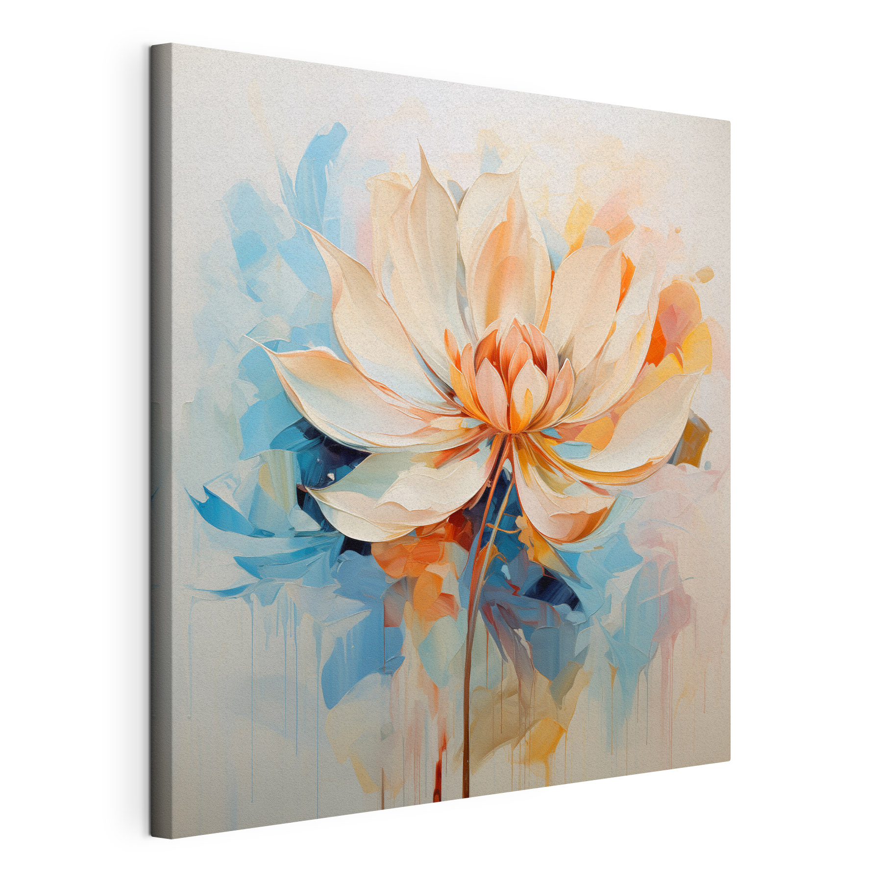 Painting of a flower Painting of a flower