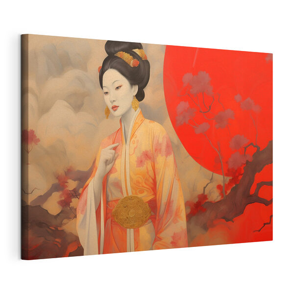 Cuadros Una mujer con kimono (SKU: s36810) Cuadros Cuadros Una mujer con kimono (SKU: s36810)