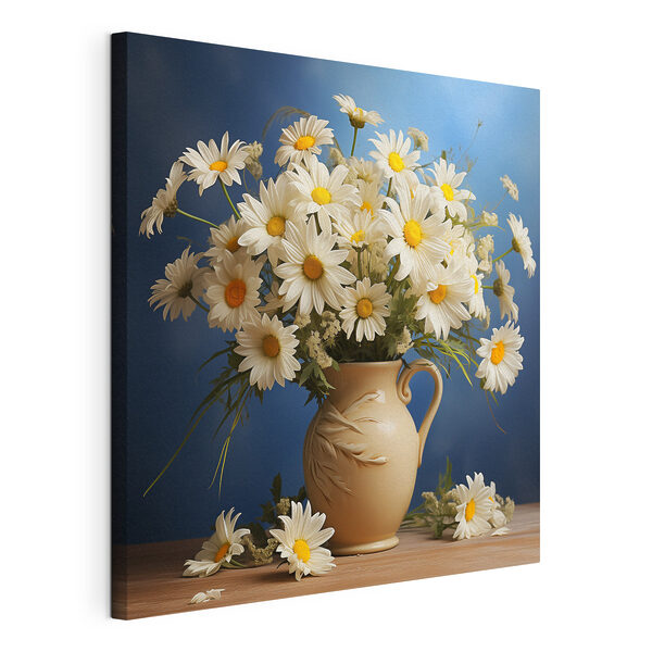 Cuadros Cuadros Un jarrón con flores blancas (SKU: s36814)