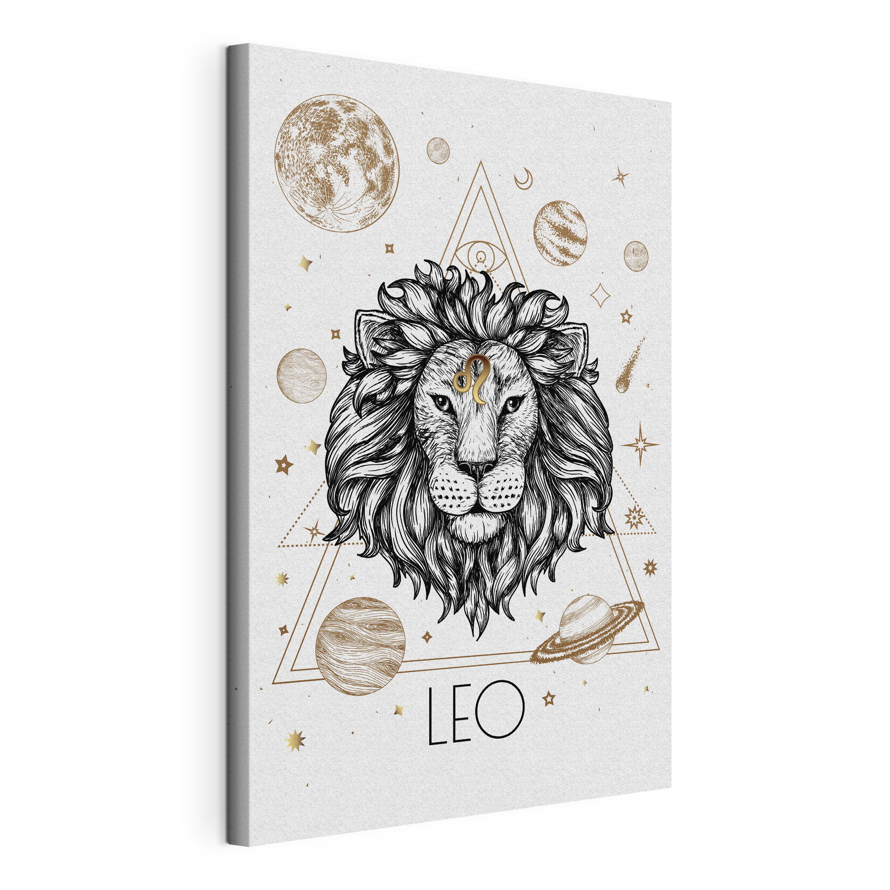 A lion with a question mark on it A lion with a question mark on it