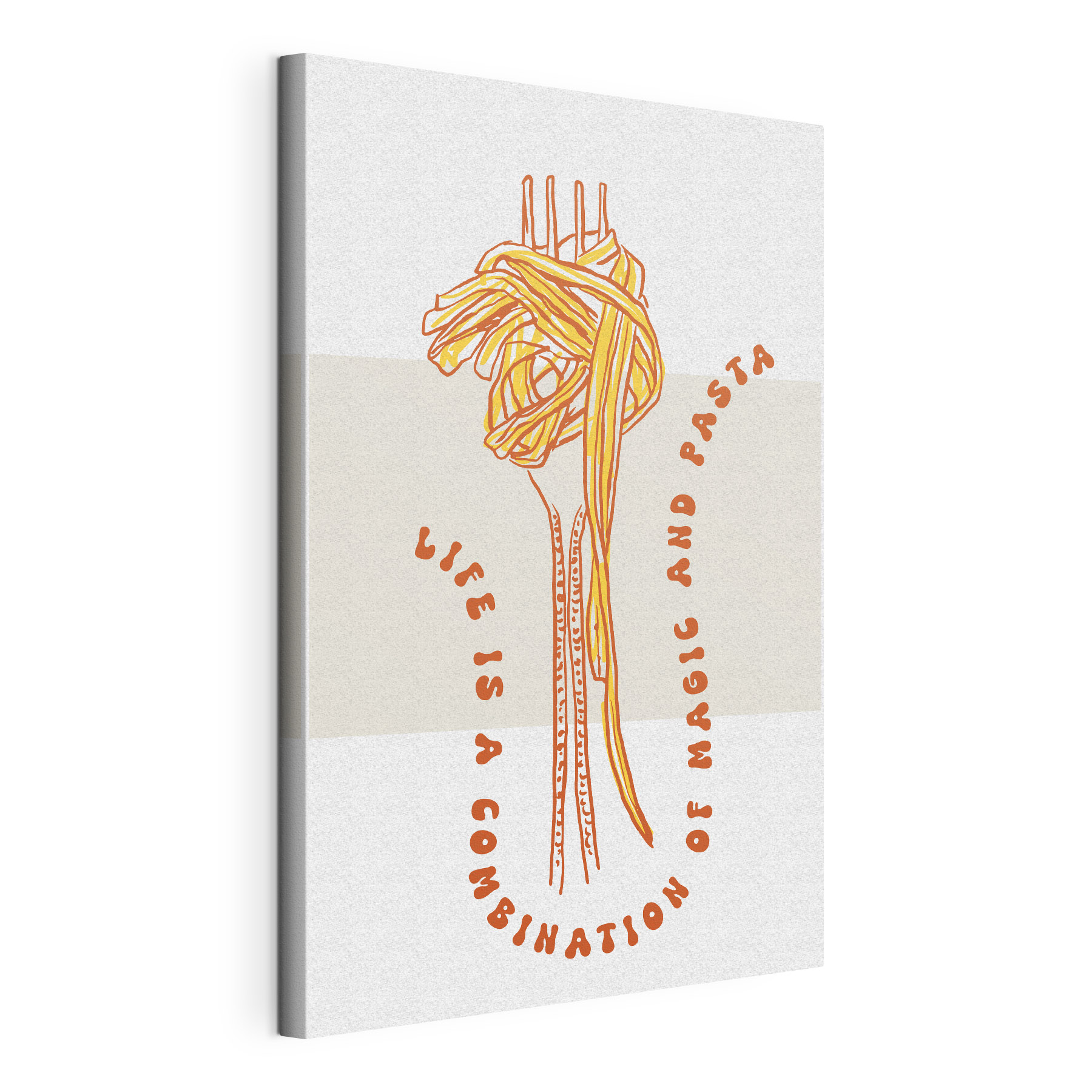 A drawing of pasta on a white background A drawing of pasta on a white background