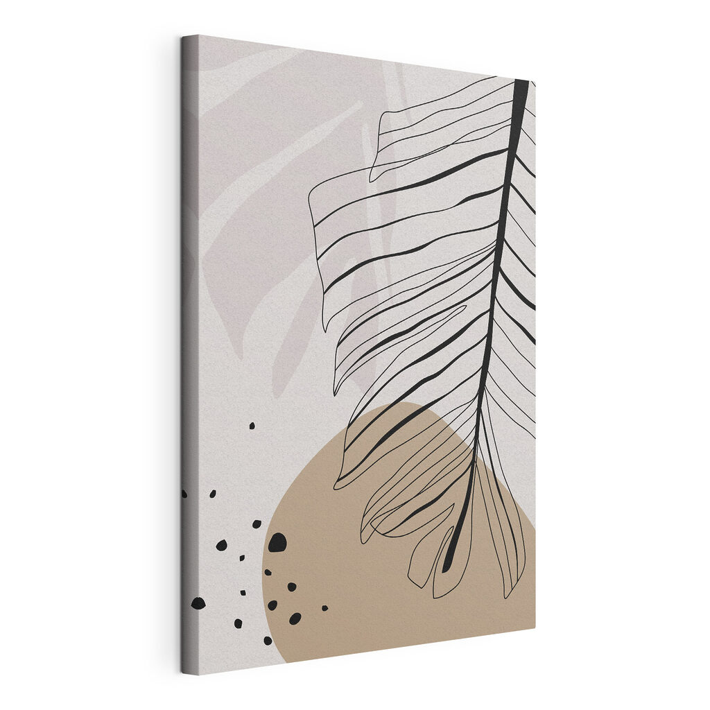 Elegant abstract leaves and shapes Elegant abstract leaves and shapes