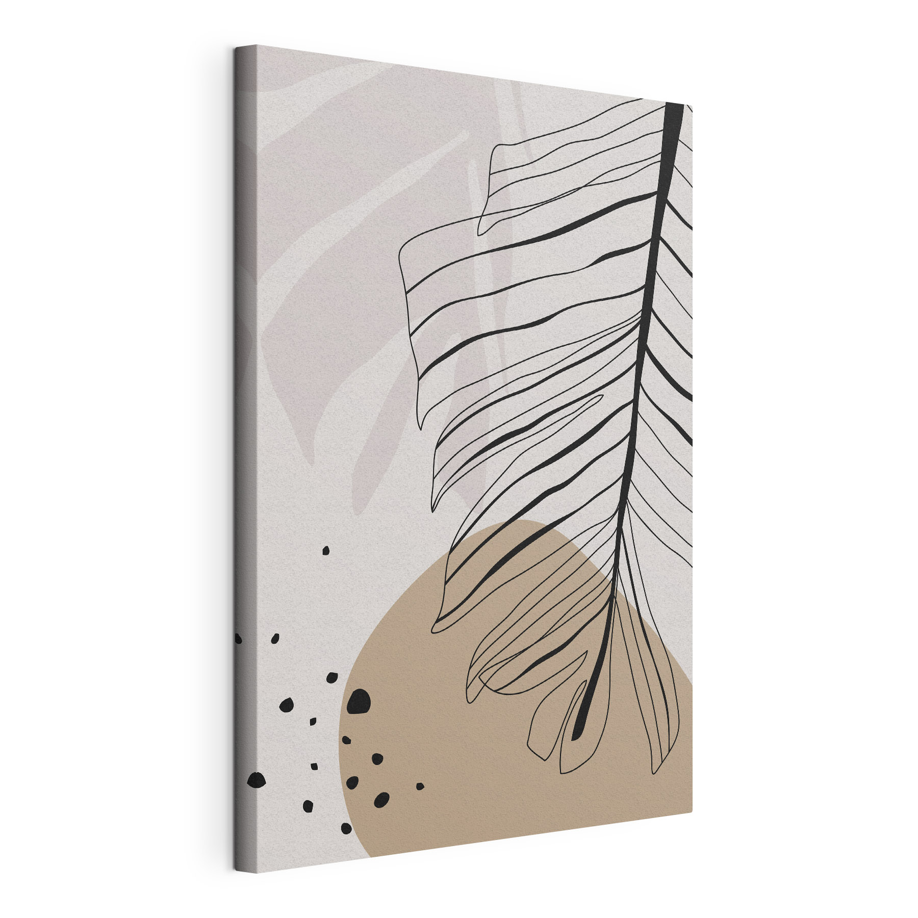 Elegant abstract leaves and shapes Elegant abstract leaves and shapes