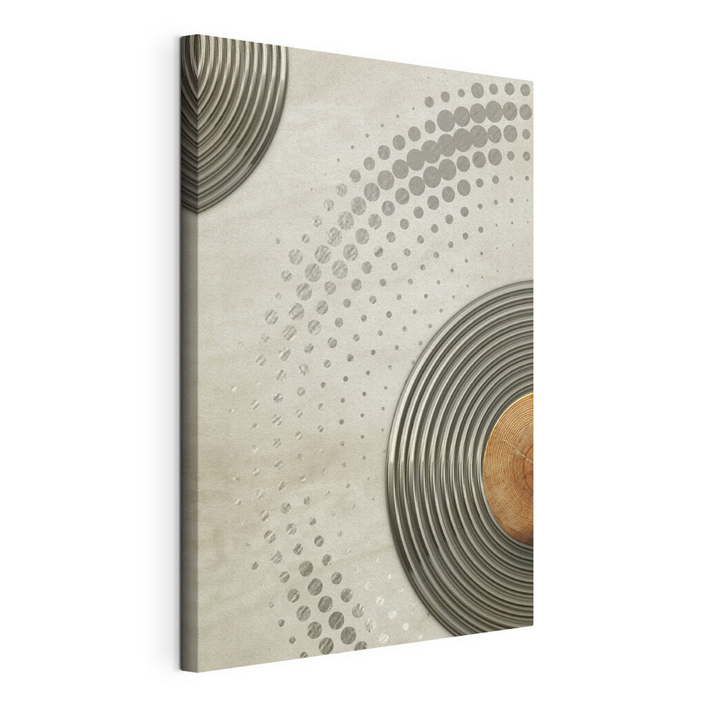 Swirling patterns in soft colors