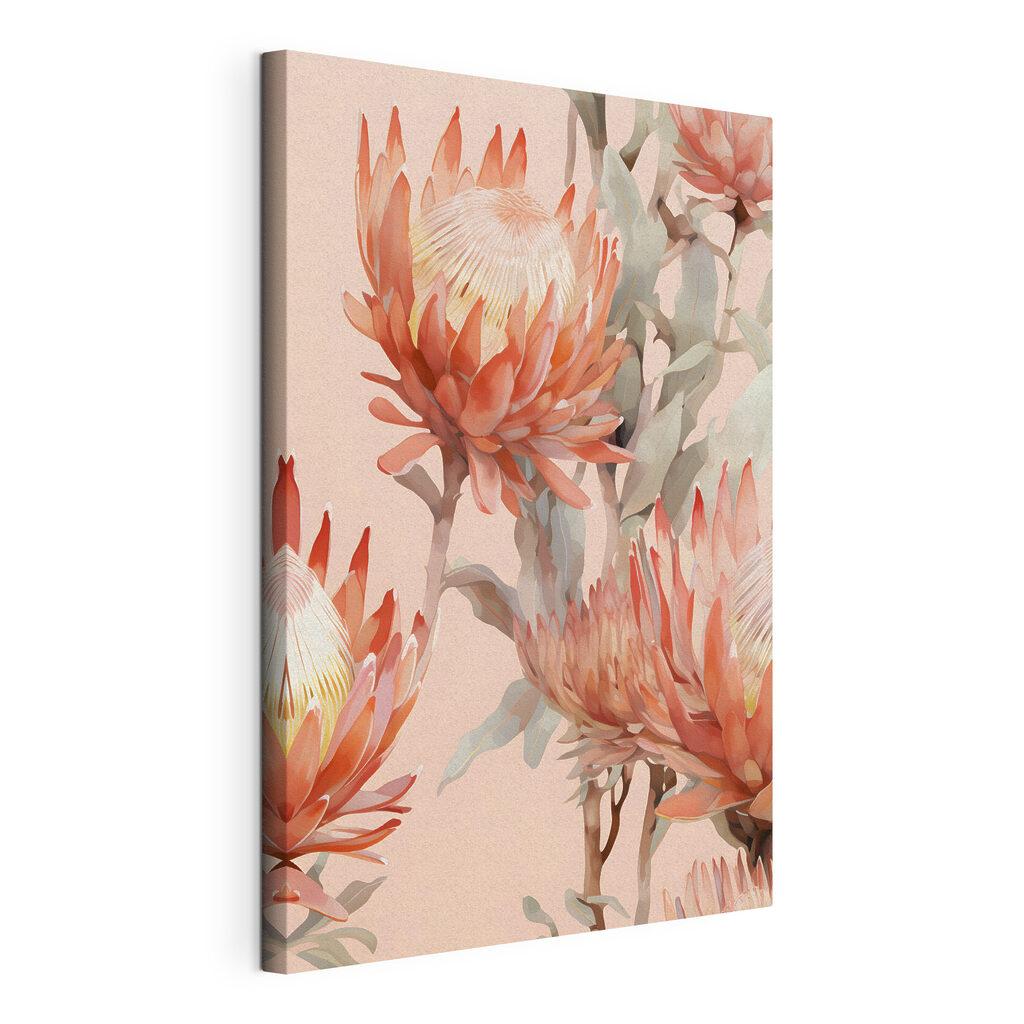 Vibrant blooms in soft colors Vibrant blooms in soft colors