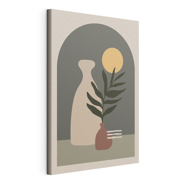 Cuadros Un jarrón con una planta dentro (SKU: s37135) Cuadros Cuadros Un jarrón con una planta dentro (SKU: s37135)