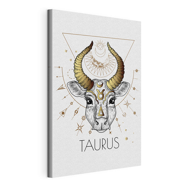 Cuadros Un dibujo de un toro con cuernos (SKU: s37304) Cuadros Cuadros Un dibujo de un toro con cuernos (SKU: s37304)