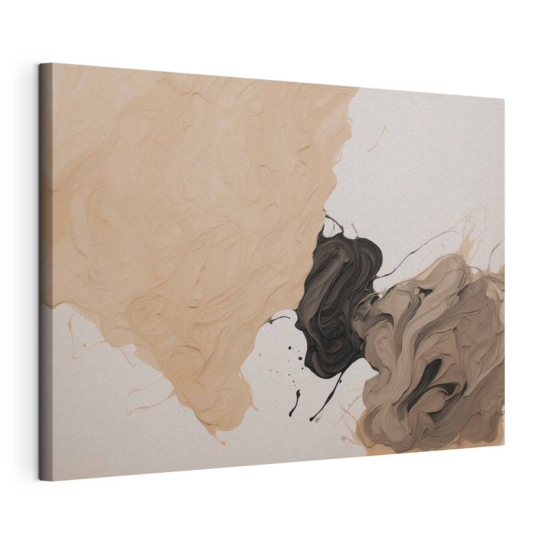 Dynamic swirls of earth tones Dynamic swirls of earth tones