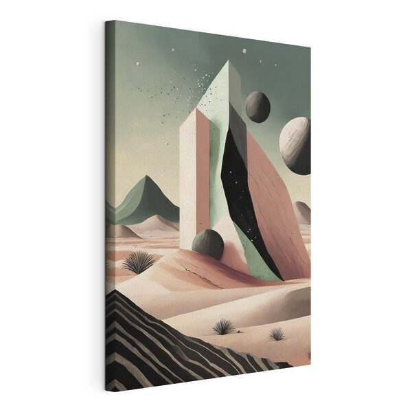 Cuadros Una obra de arte digital que representa un paisaje desértico (SKU: s37363) Cuadros Cuadros Una obra de arte digital que representa un paisaje desértico (SKU: s37363)