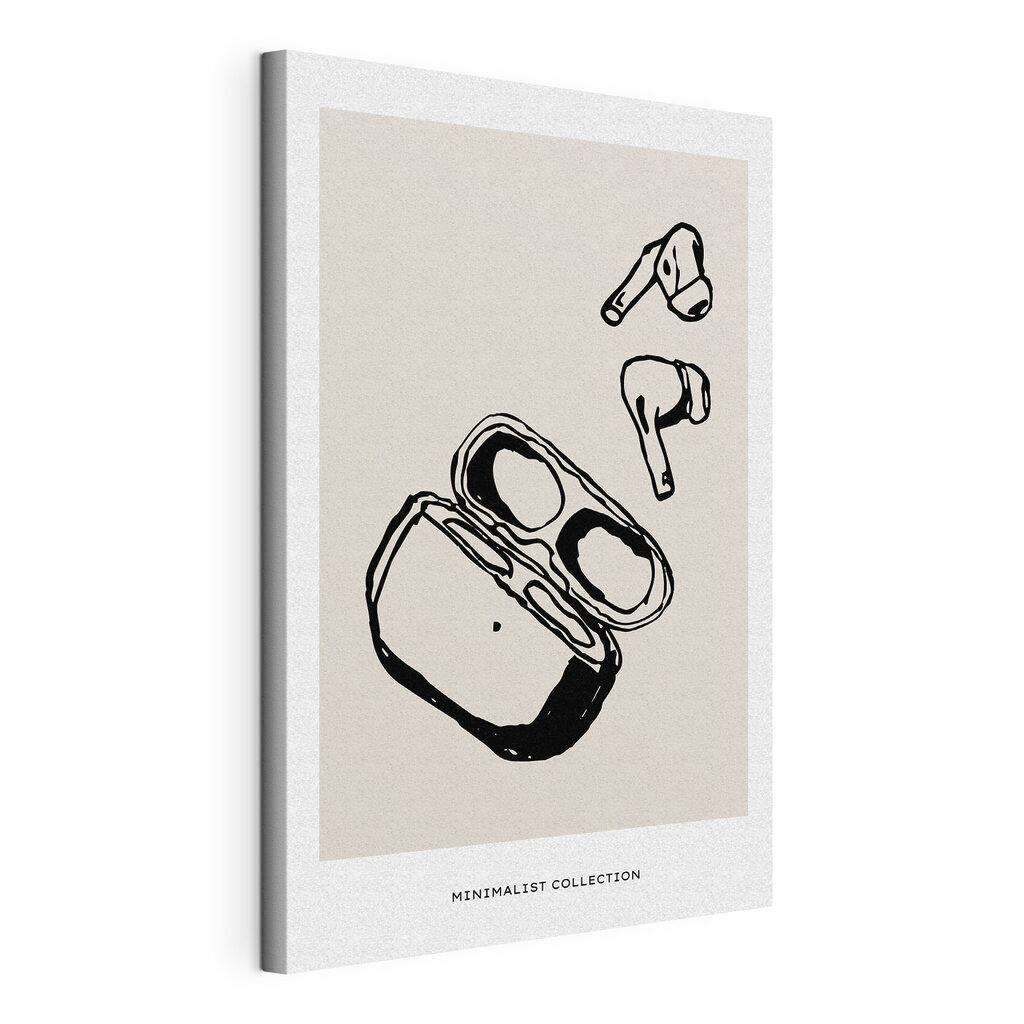 A drawing of a case with a few objects A drawing of a case with a few objects