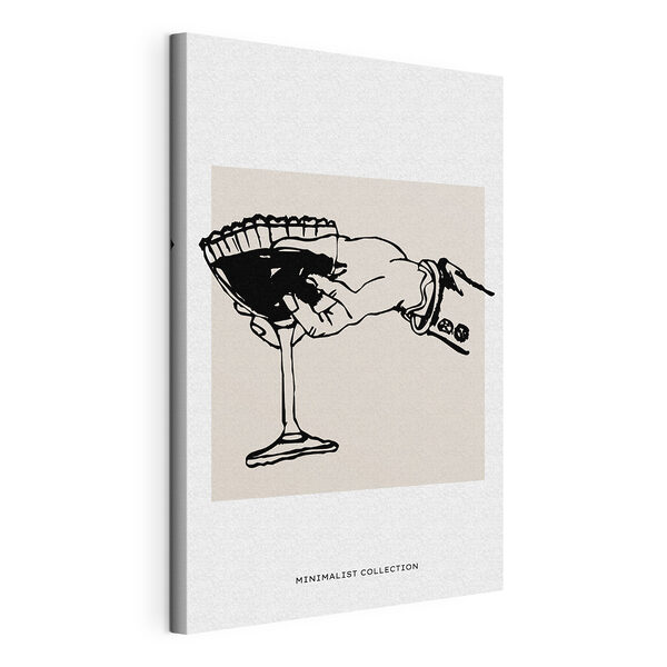 Cuadros Una mano que sostiene una copa de vino (SKU: s37429) Cuadros Cuadros Una mano que sostiene una copa de vino (SKU: s37429)