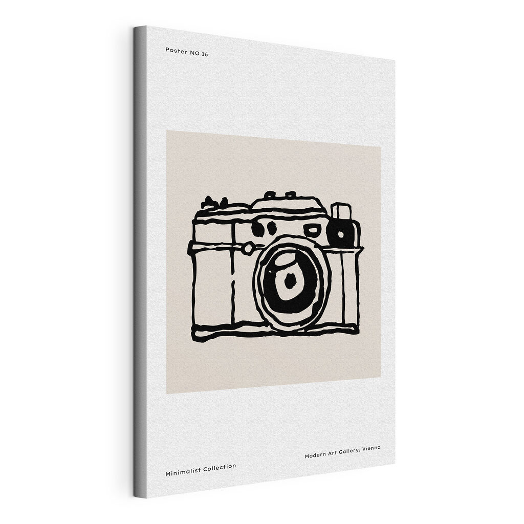 A drawing of a camera A drawing of a camera