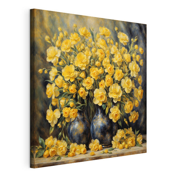 Cuadros Cuadros Un cuadro de flores amarillas en un jarrón (SKU: s37441)