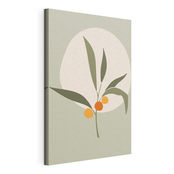Cuadros Una planta con hojas y frutos (SKU: s37443) Cuadros Cuadros Una planta con hojas y frutos (SKU: s37443)