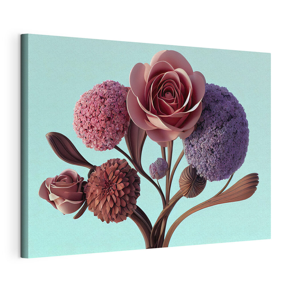 Beautiful flowers in soft pastel hues Beautiful flowers in soft pastel hues