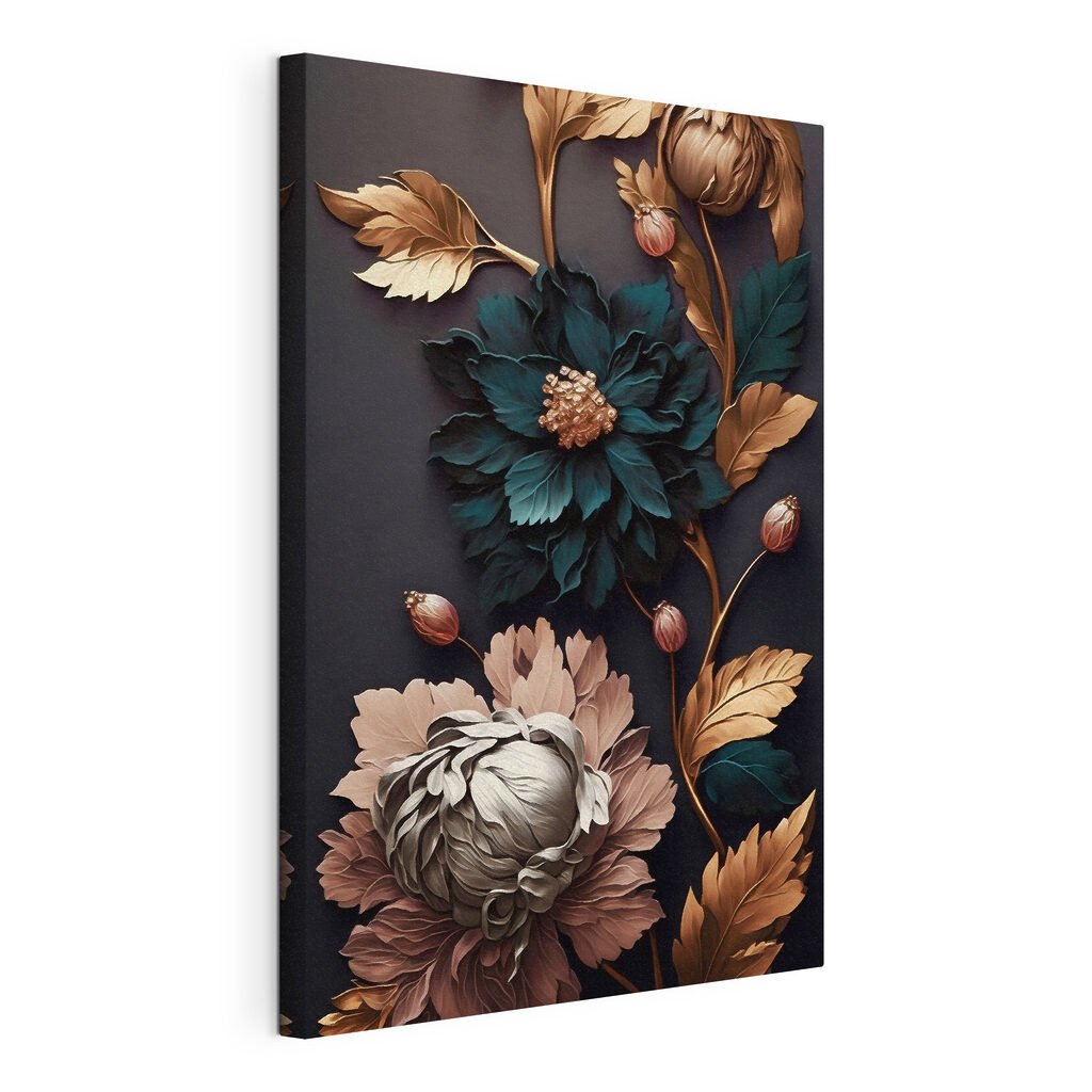 Elegant floral design in rich colors Elegant floral design in rich colors