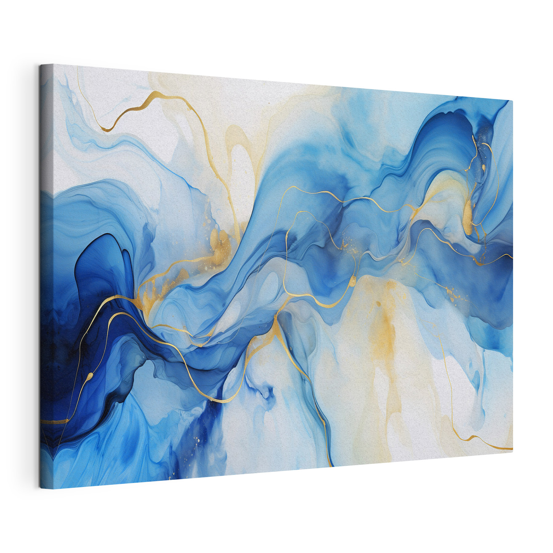 Blue Waves and Flowing Lines