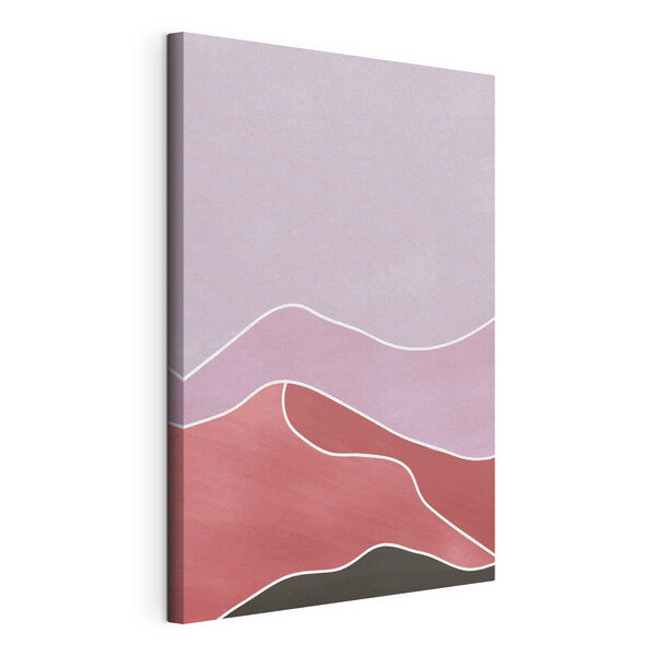 Cuadros Un paisaje rosa y morado (SKU: s37636) Cuadros Cuadros Un paisaje rosa y morado (SKU: s37636)