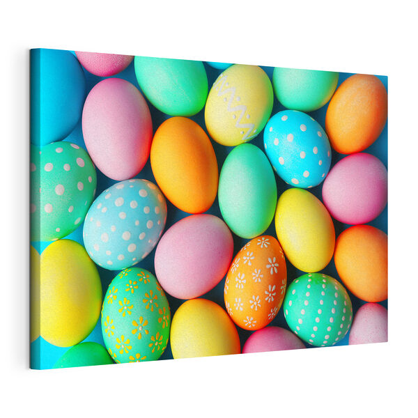 Cuadros Un grupo de huevos de colores (SKU: s37762) Cuadros Cuadros Un grupo de huevos de colores (SKU: s37762)