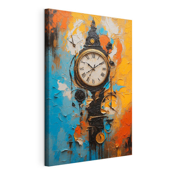 Cuadros Un reloj pintado (SKU: s37802) Cuadros Cuadros Un reloj pintado (SKU: s37802)