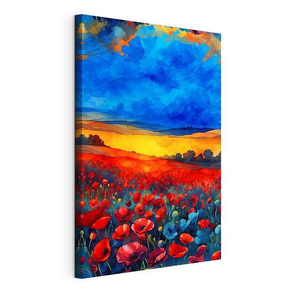 Cuadros Un cuadro que representa un campo de flores (SKU: s37811) Cuadros Cuadros Un cuadro que representa un campo de flores (SKU: s37811)