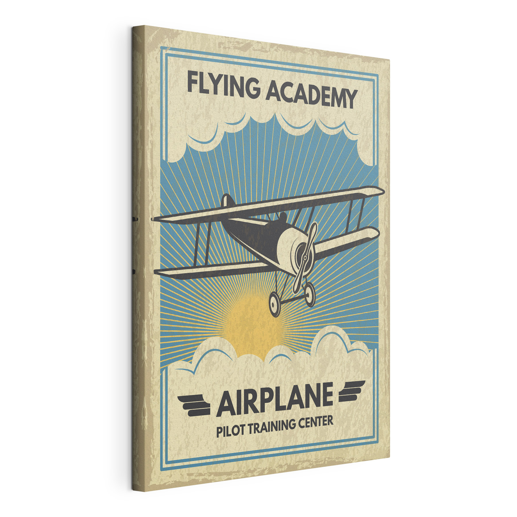 Poster of an airplane Poster of an airplane