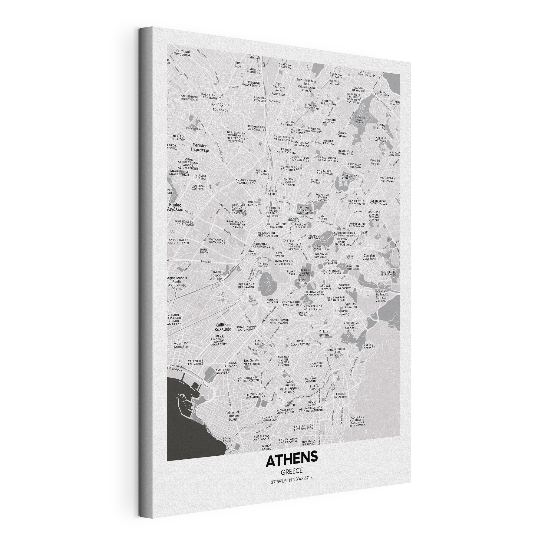 A map of a city