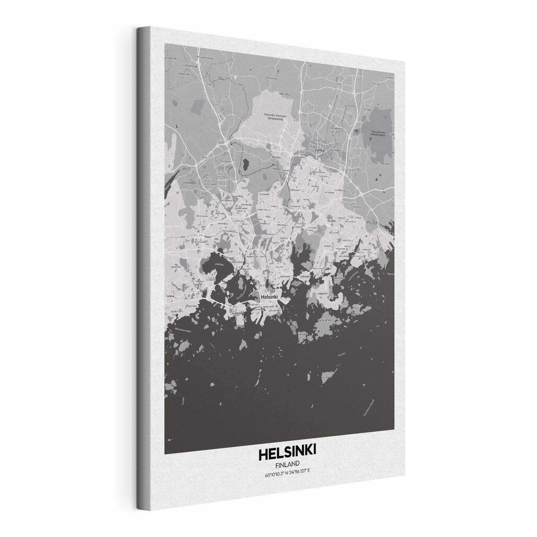 A map of a city A map of a city