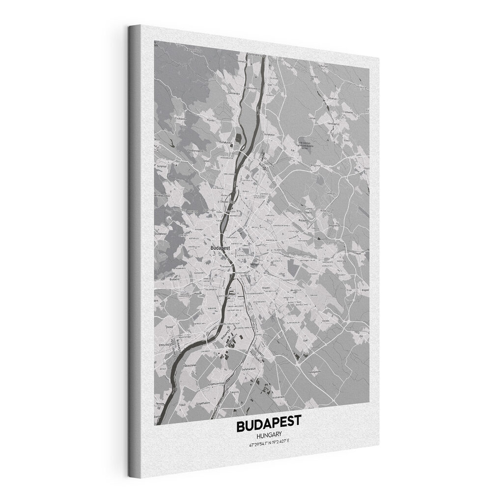 A map of a city A map of a city