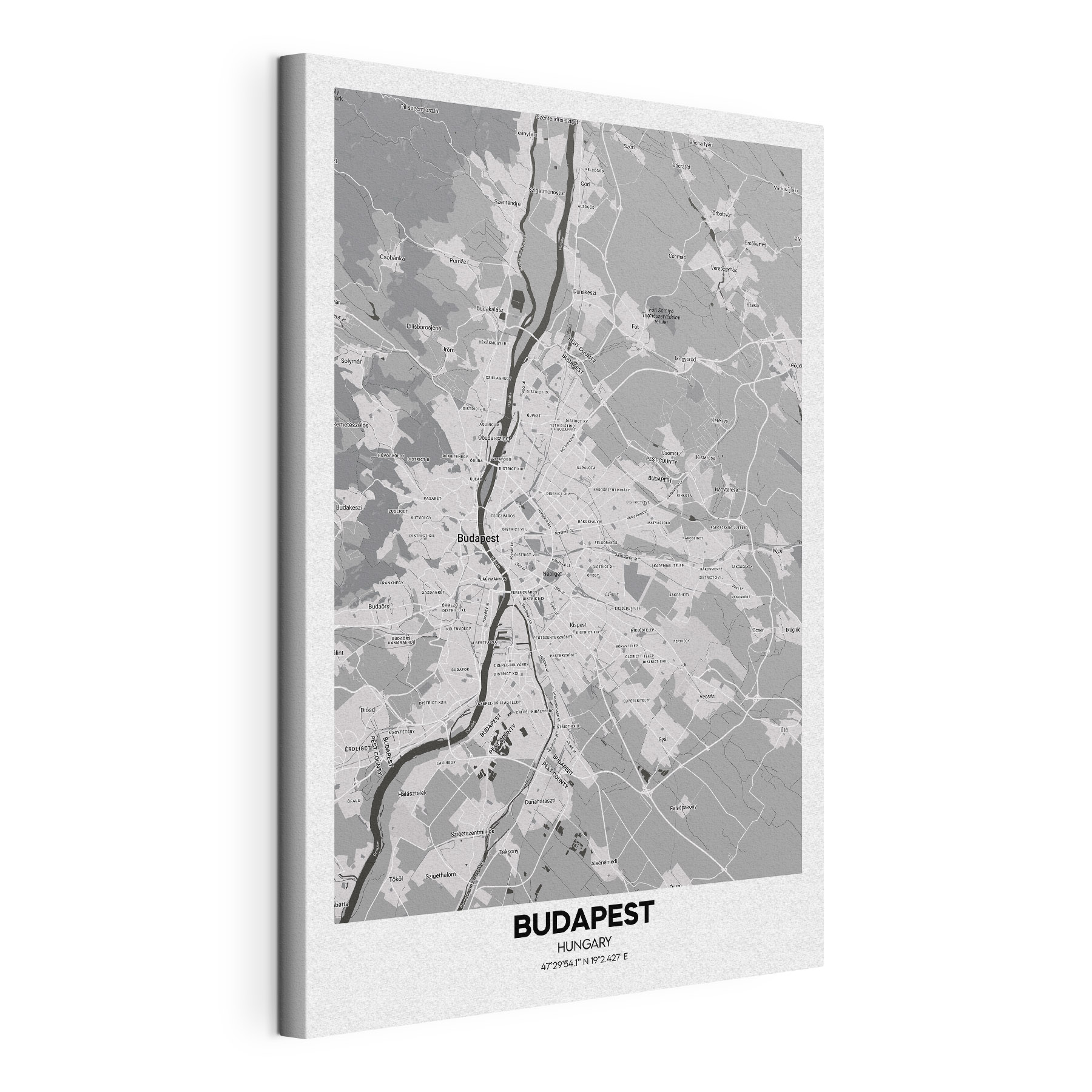 A map of a city A map of a city