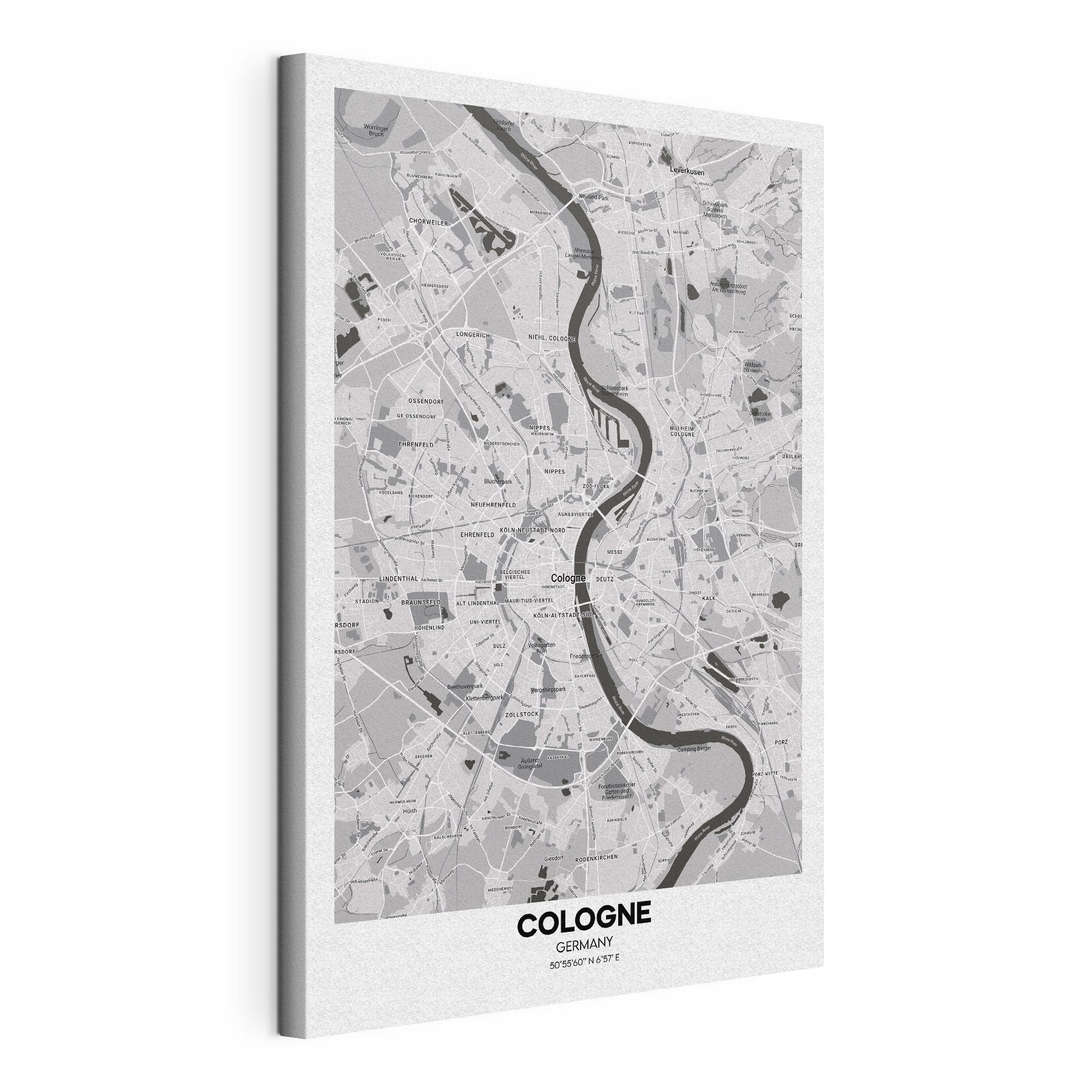 A map of a city A map of a city