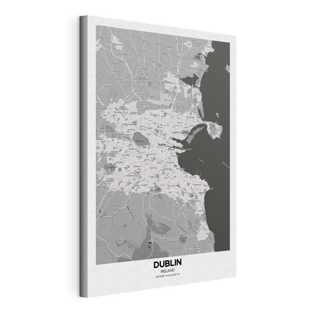 A map of a city A map of a city