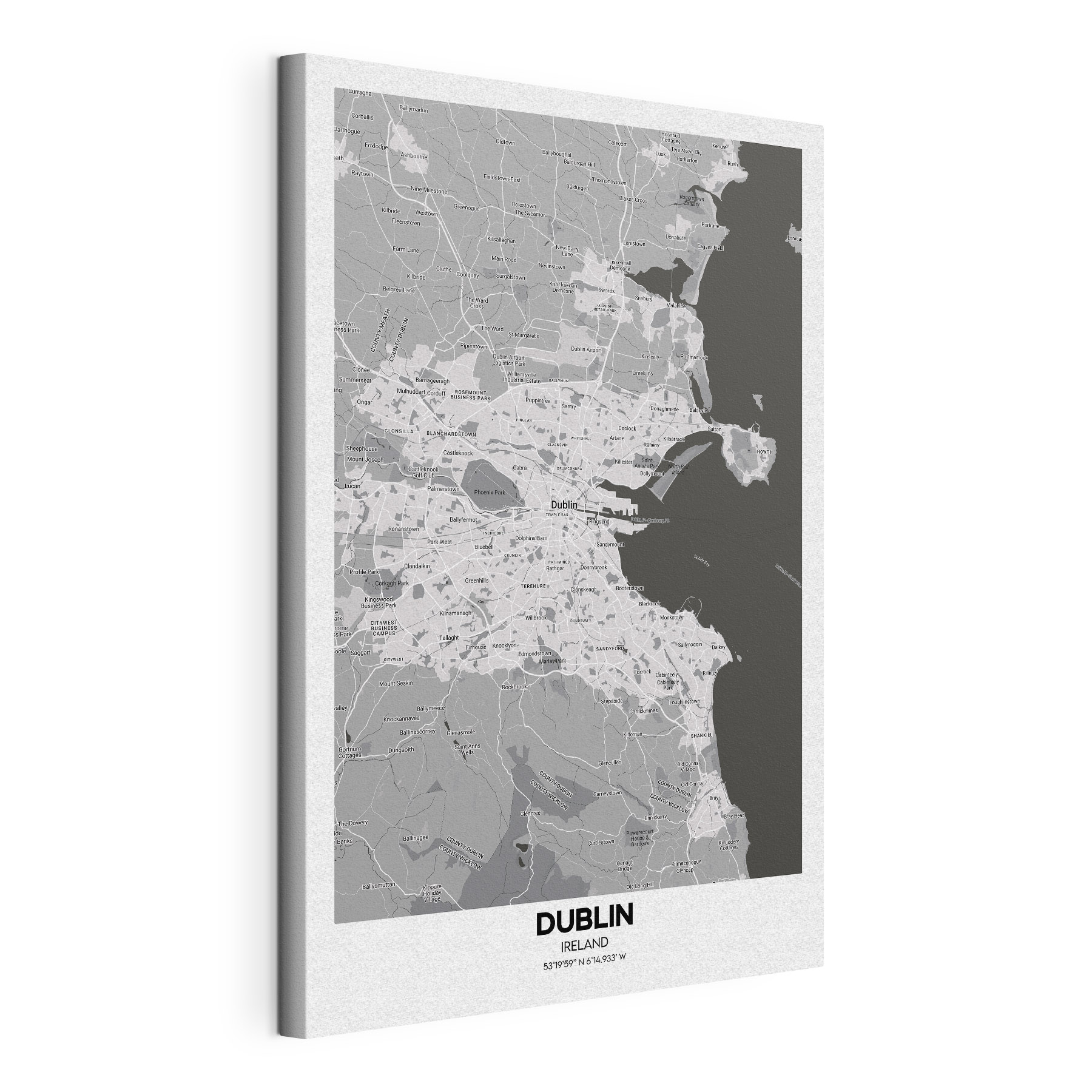 A map of a city A map of a city