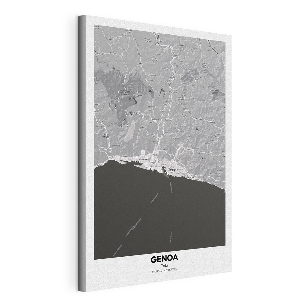 A map of the coast A map of the coast