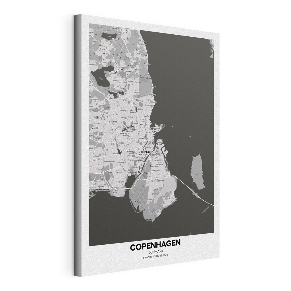 A map of a city A map of a city