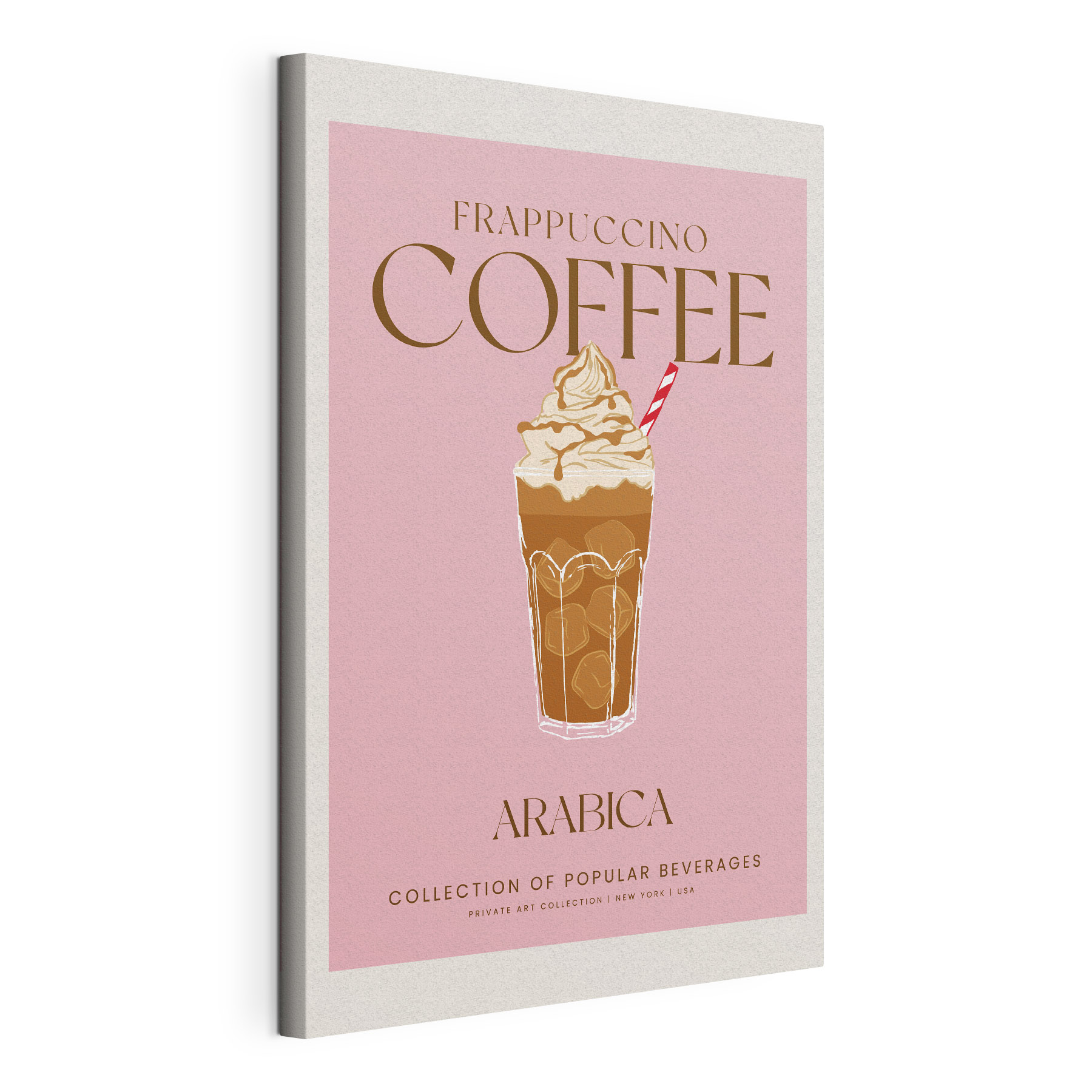 A poster of a drink