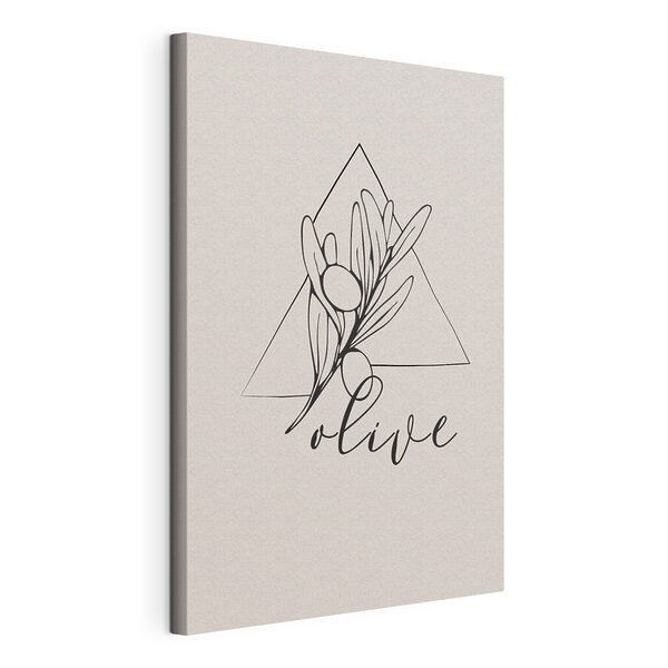 Cuadros Un logotipo con una planta y un triángulo (SKU: s38009) Cuadros Cuadros Un logotipo con una planta y un triángulo (SKU: s38009)