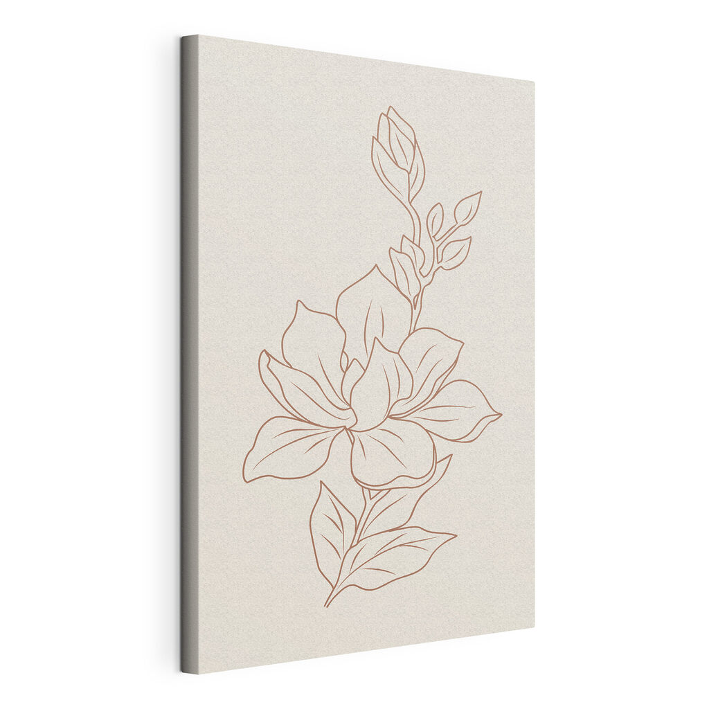 A drawing of a flower A drawing of a flower