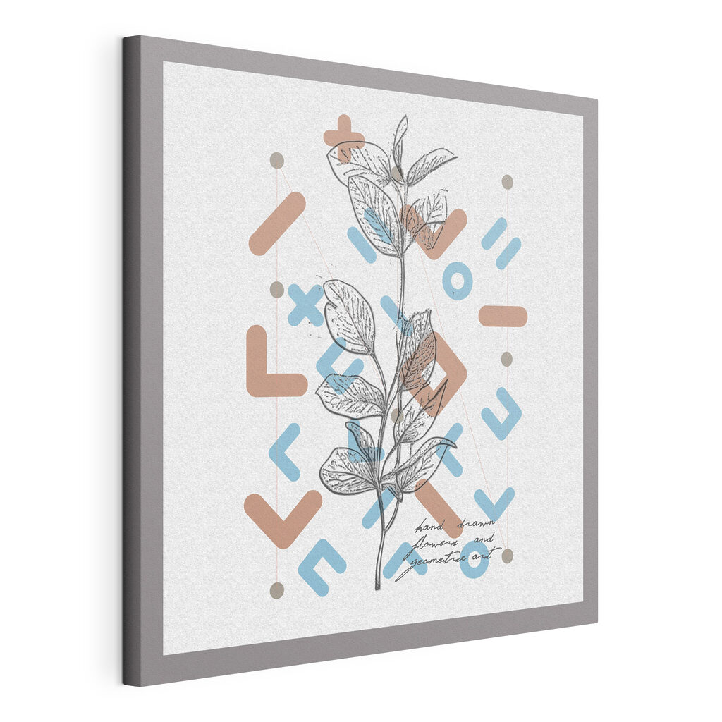 A drawing of a plant