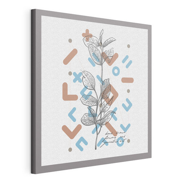 Cuadros Cuadros Un dibujo de una planta (SKU: s38027)