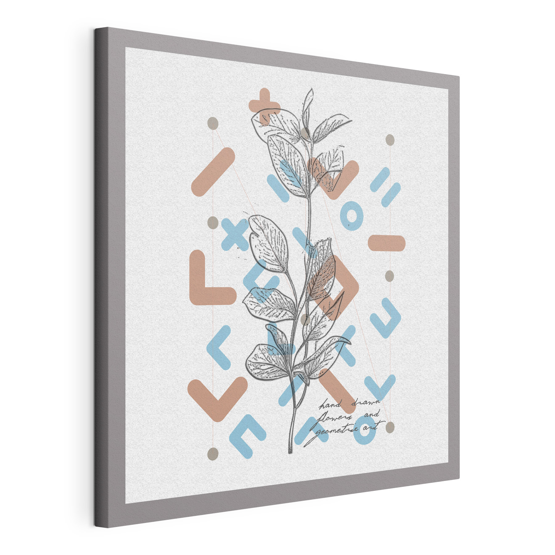 A drawing of a plant